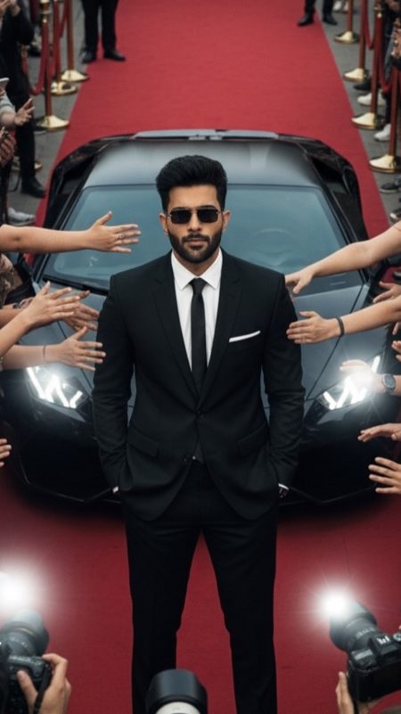 A charismatic man with sun glass