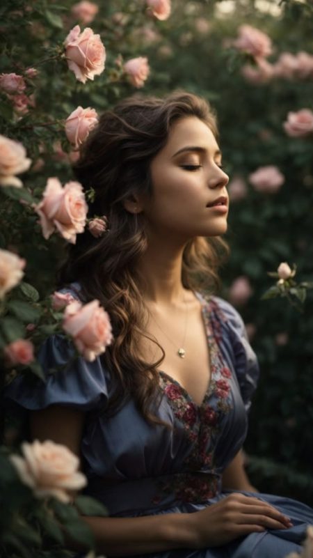 cinematic portrait of a beautiful young woman 1 cinematic portrait of a beautiful young woman