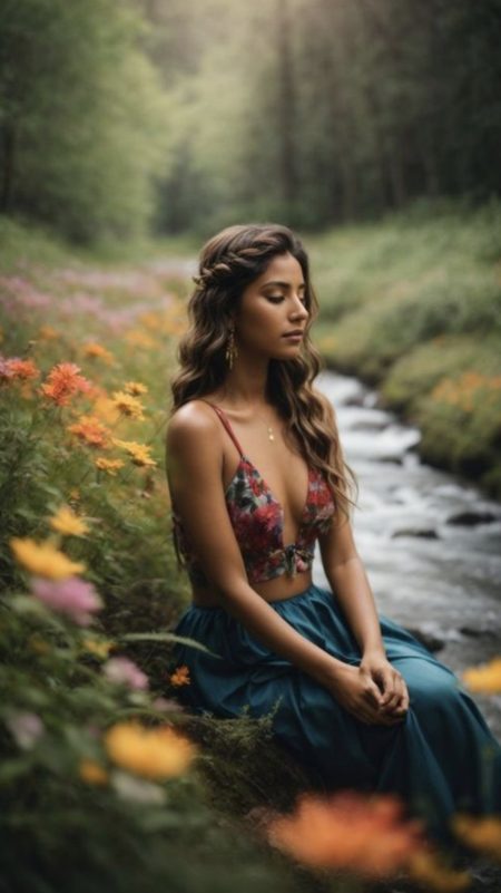 cinematic portrait of a beautiful young woman 3 cinematic portrait of a beautiful young woman